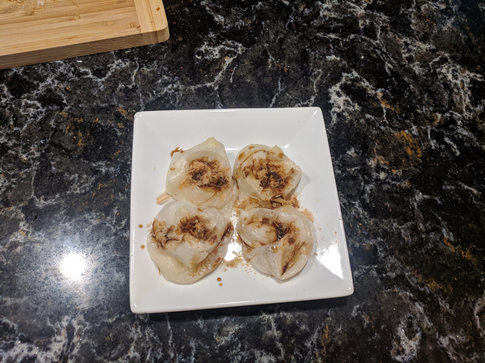 Drizzled Soy Sauce